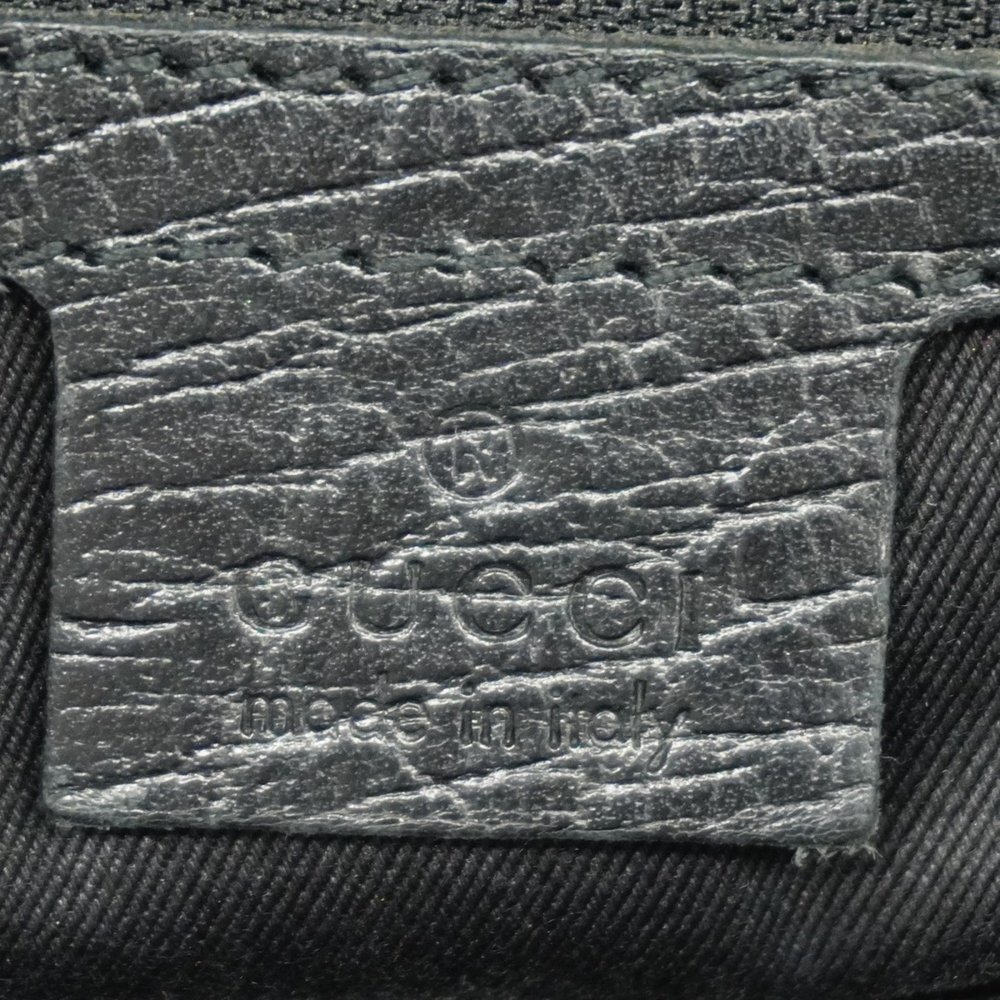 Gucci Tote Bag GG Canvas Bamboo 112530 Black Women's - Picture 5 of 14